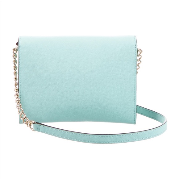 Kate Spade ♠️Tiffany Blue Envelope Crossbody - Picture 4 of 7